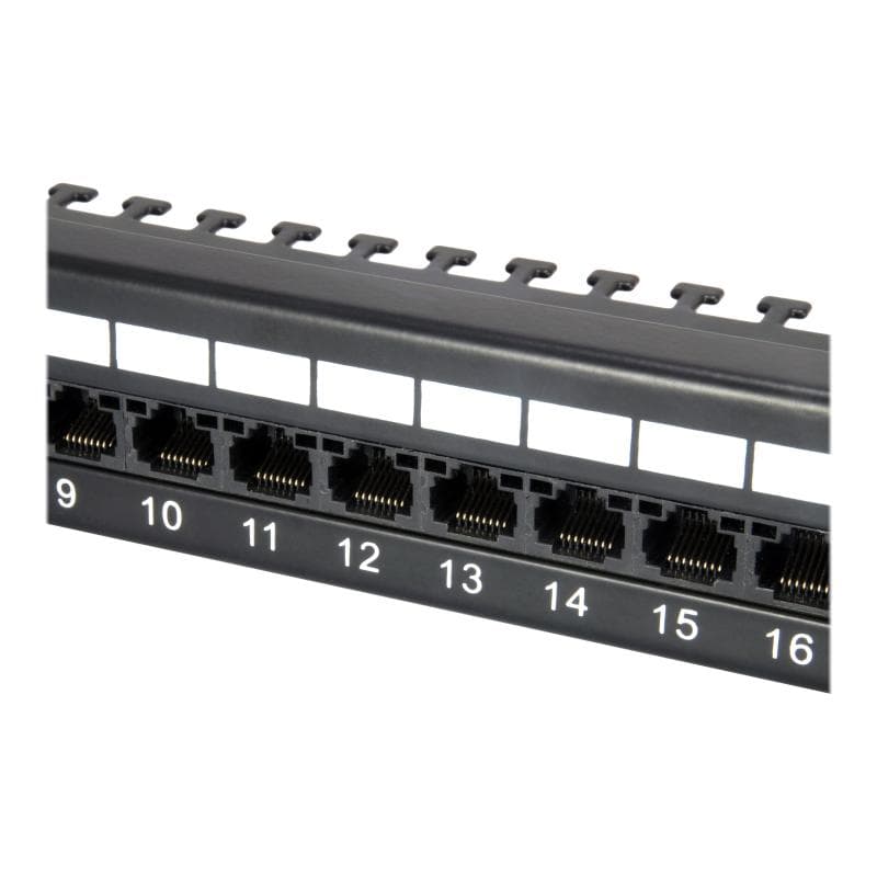 EQUIP Patchpanel 24x RJ45 Cat6 1HE UTP 19″