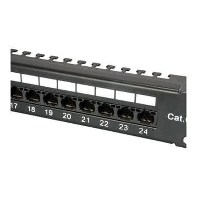 EQUIP Patchpanel 24x RJ45 Cat6 1HE UTP 19″