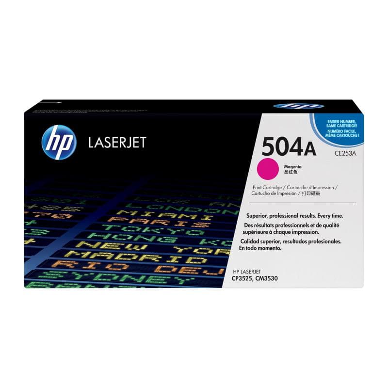 HP 504A Magenta LaserJet Tonerpatrone (CE253A)