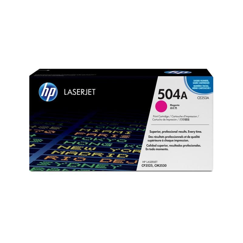 HP 504A Magenta LaserJet Tonerpatrone (CE253A)