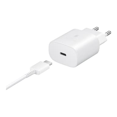 SAMSUNG Netz-Schnell-Ladegerät USB-C 25W weiß