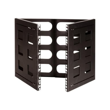 LOGILINK 19″ Wandhalterung 8 HE, schwarz