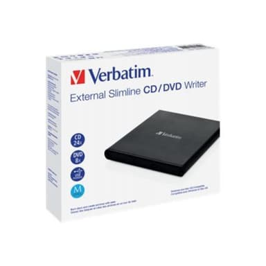 VERBATIM DVW ext. Slimline USB2.0 CD/DVD Brenner o. Nero retail