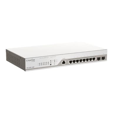 D-LINK Nuclias Cloud Managed 10-Port Layer2 PoE+ Gigabit Switch
