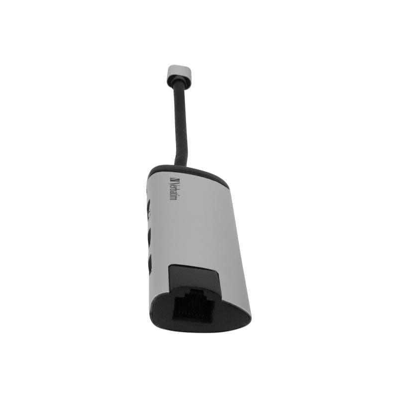 VERBATIM USB-C HUB Adapter USB 3.1 GEN 1/ USB 3.0 x 2 HDMI RJ45