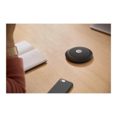 LOGITECH RALLY MIC POD TABLE MOUNT - BLACK - WW