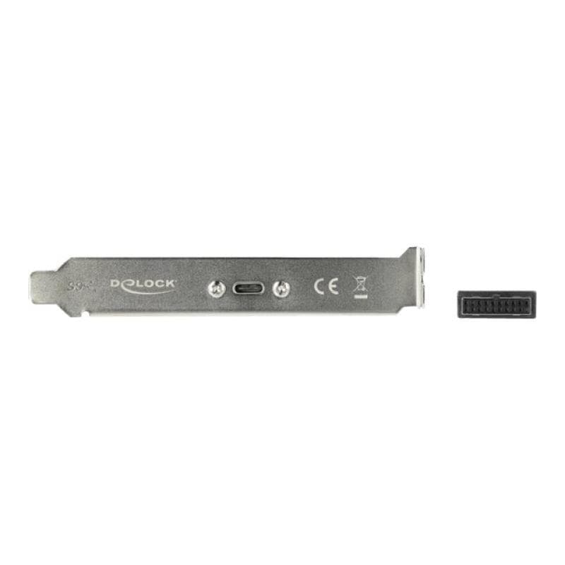 DELOCK Slotblech mit 1 x USB Type-C Port