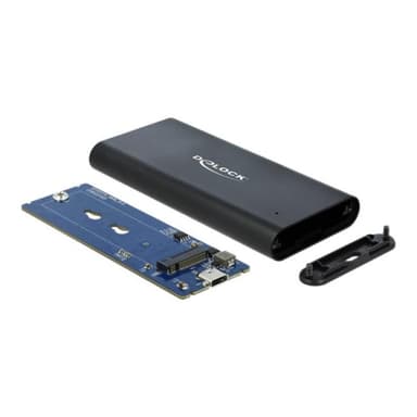 DELOCK Externes Gehäuse für M.2 NVMe PCIe SSD
