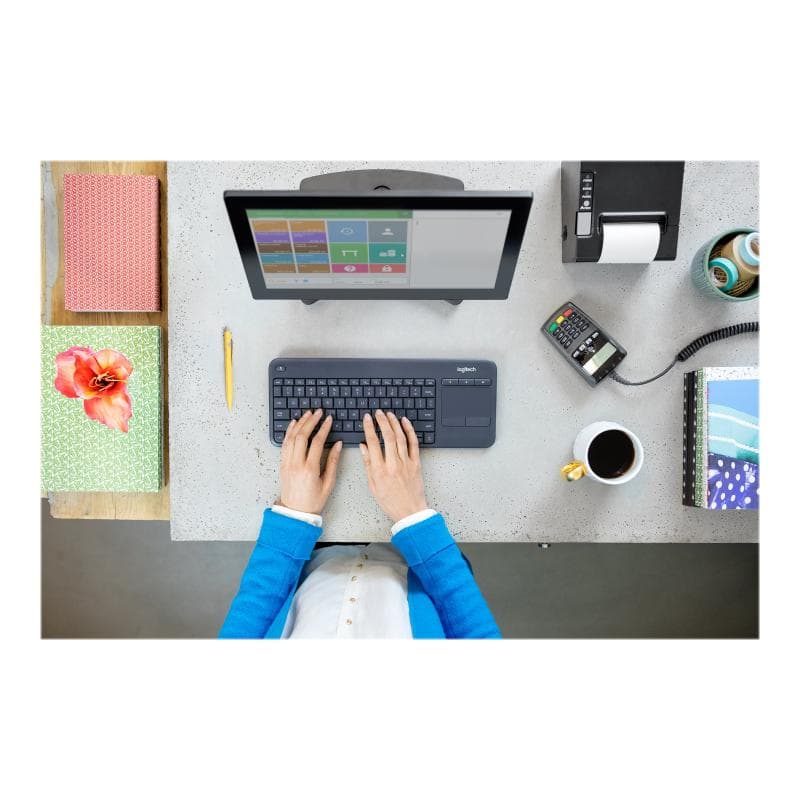 LOGITECH Wireless Touch Keyboard K400 Plus (IT)