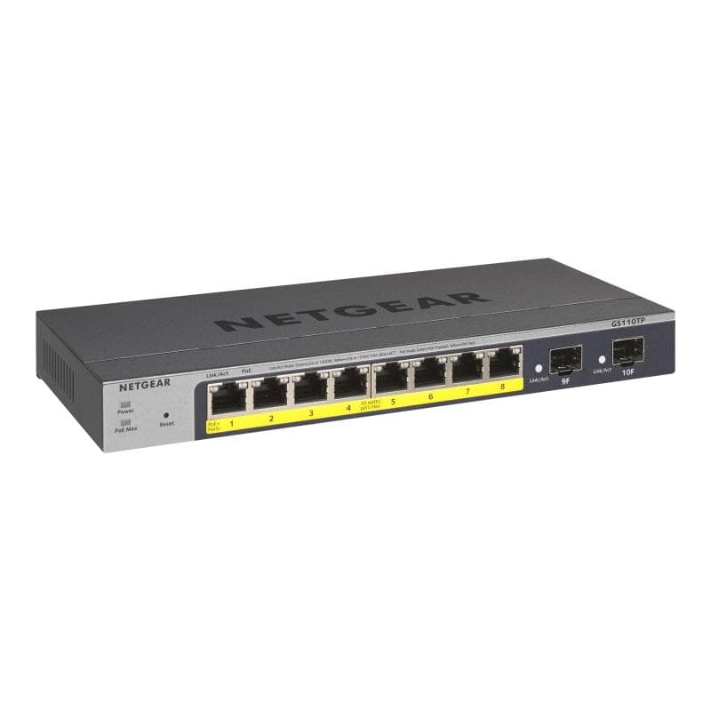 NETGEAR GS110TP 10-Port