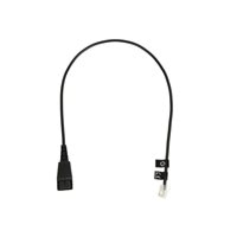 Cable w/ QD to RJ10 Plug