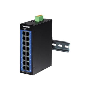 TRENDNET 16-P. GB L2 MGD DIN-RAIL SWITC