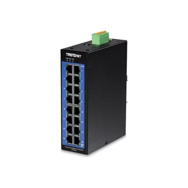 TRENDNET 16-P. GB L2 MGD DIN-RAIL SWITC