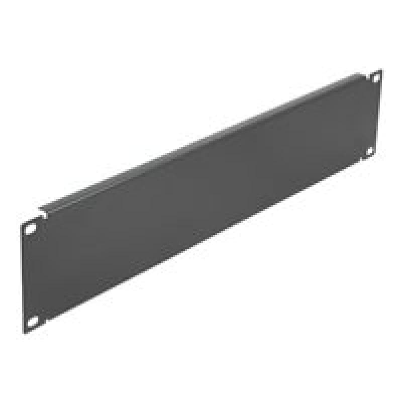 DELOCK 19 Zoll Netzwerkschrank Blindabdeckung 2 HE schwarz