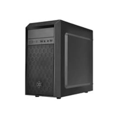 SILVERSTONE Precision PS16 - Tower - micro ATX - ohne Netzteil (ATX / PS/2) - USB/Audio (SST-PS16B)