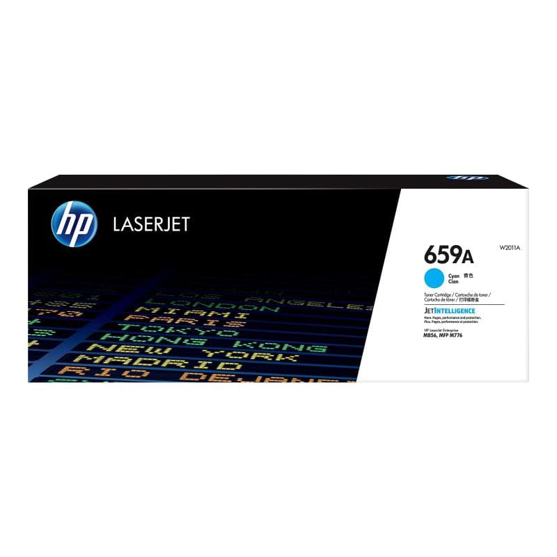 HP 659A W2011A Tonerkassette Cyan 13000 Seiten Original Toner