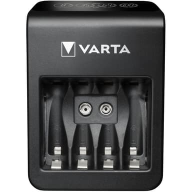VARTA LCD Pug Charger+ inkl. 4 Akkus 2100 mAh AA