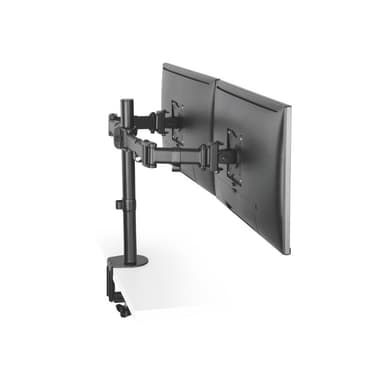INLINE Tischhalterung für 2x TFT/LCD/LED bis 68cm (27″), max. 2x8kg