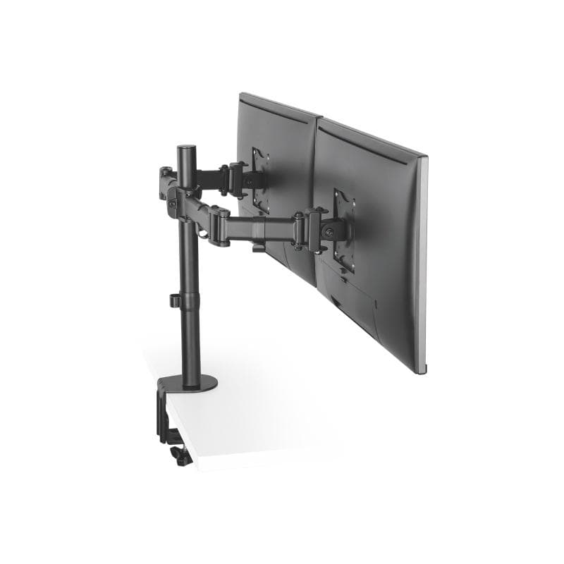 INLINE Tischhalterung für 2x TFT/LCD/LED bis 68cm (27″), max. 2x8kg