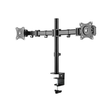 INLINE Tischhalterung für 2x TFT/LCD/LED bis 68cm (27″), max. 2x8kg