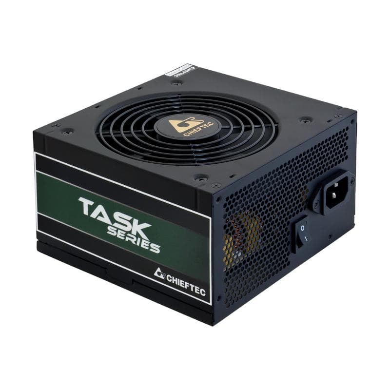 CHIEFTEC TASK Series TPS-600S - Stromversorgung (intern) - ATX12V 2.3/ EPS12V/ PS/2 - 80 PLUS Bronze