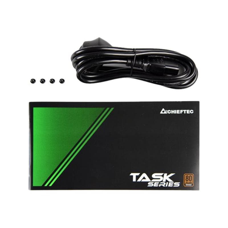 CHIEFTEC TASK Series TPS-600S - Stromversorgung (intern) - ATX12V 2.3/ EPS12V/ PS/2 - 80 PLUS Bronze