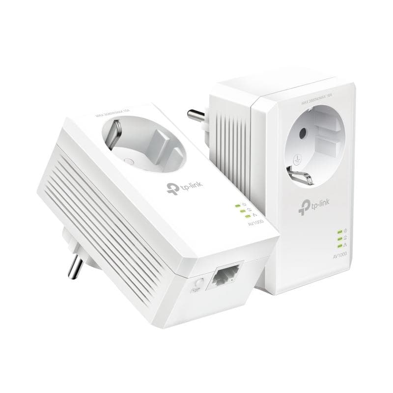 TP-LINK AV1000 Gigabit Passthrough Powerline Starter Kit