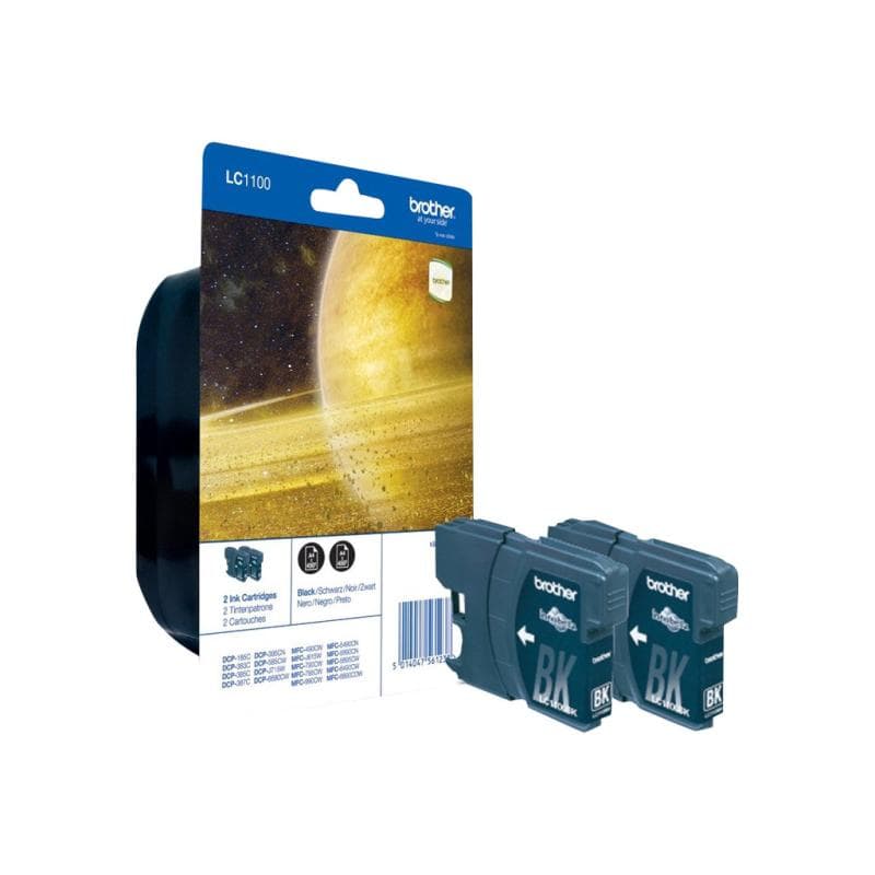 BROTHER LC1100RBWBP Blister Pack Rainbow