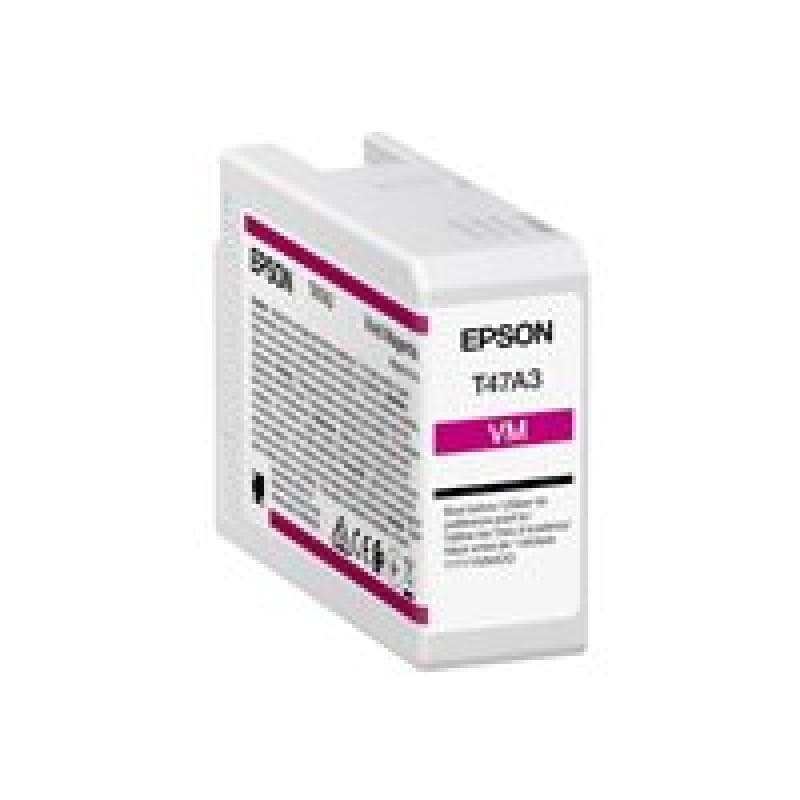 EPSON Singlepack Vivid Magenta T47A3 UltraChrome Pro 10 ink 50ml