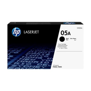 HP 05A Schwarz LaserJet Tonerpatrone (CE505A)