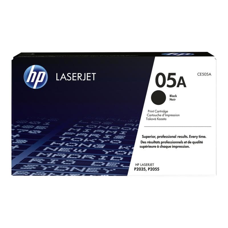 HP 05A Schwarz LaserJet Tonerpatrone (CE505A)
