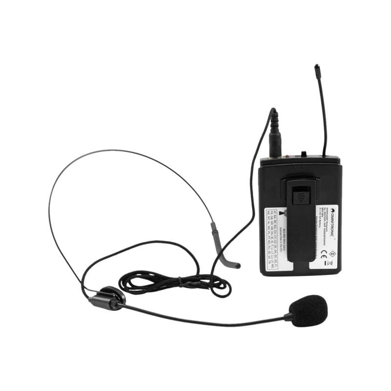 OMNITRONIC Headset Funkmikrofon-Set