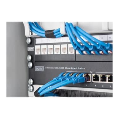 DIGITUS 8-Port Gigabit Ethernet PoE+ Switch 10″ L2+ Managed