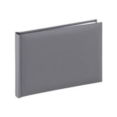 HAMA Fine Art Buchalbum 24x17 36 weiße Seiten grau