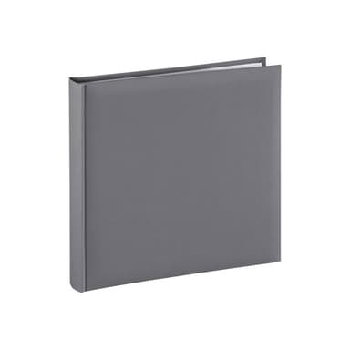 HAMA Fine Art Jumbo-Album 30x30 80 weiße Seiten, grau
