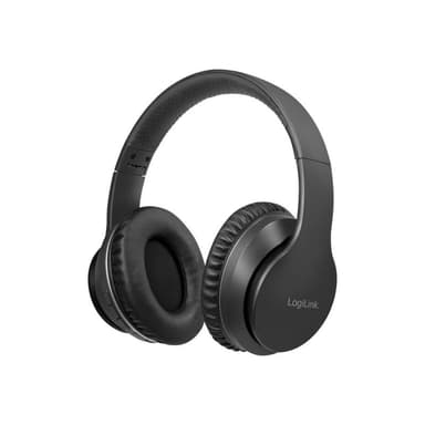 LOGILINK Bluetooth Headset V5.0, mit ANC, schwarz