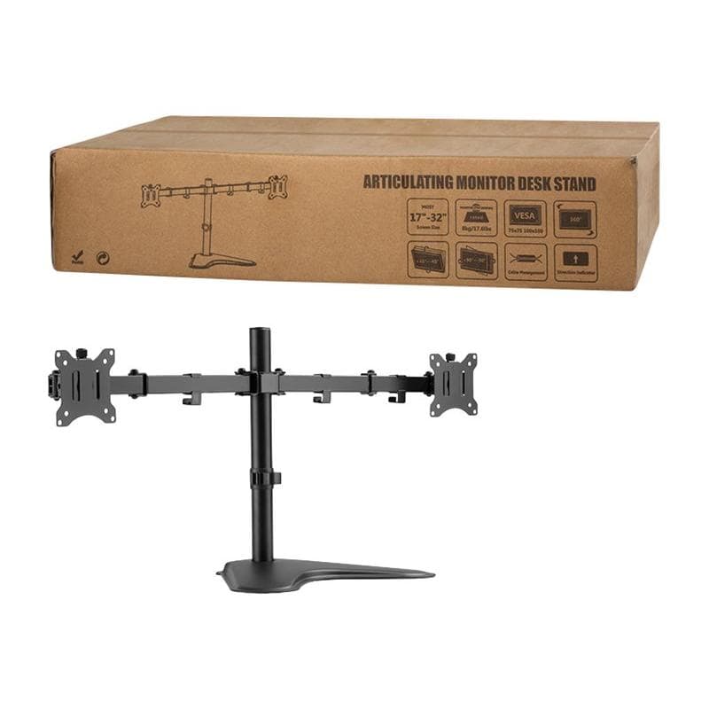LOGILINK TIS 17″-32″ 2TFT 3Gelenke schw. Max. 8KG, stand