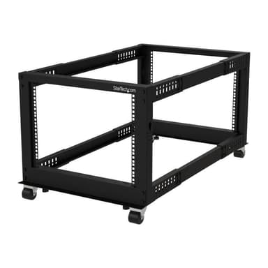 STARTECH.COM 48,26cm 19Zoll Serverschrank - 8HE Laborgestell - 22-40Zoll einstellbare Tiefe