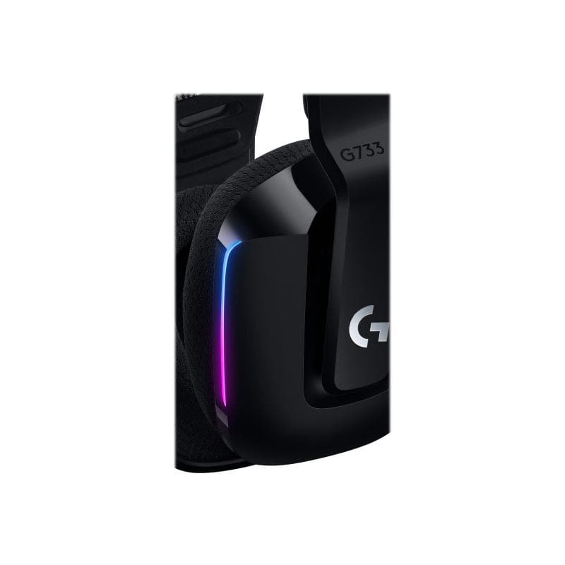 LOGITECH G733 LIGHTSPEED WirelessRGBHeadset BLACK