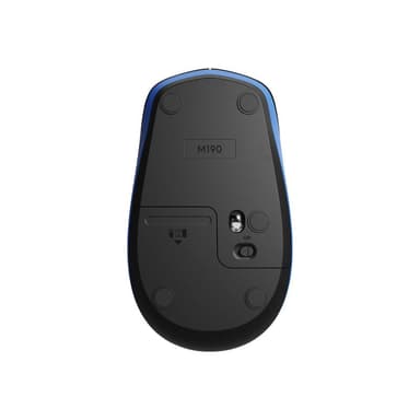LOGITECH M190 Full-size wireless mouse - BLUE