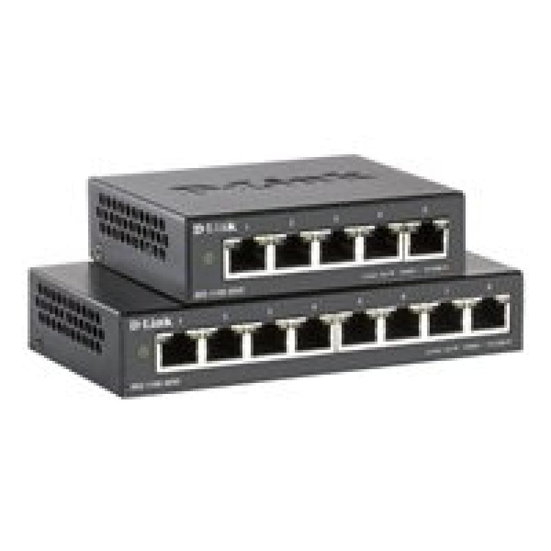 D-LINK 5-Port Gigabit PoE-powered PoE Smart Switch