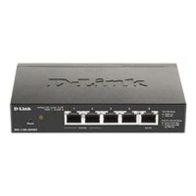 D-LINK 5-Port Gigabit PoE-powered PoE Smart Switch