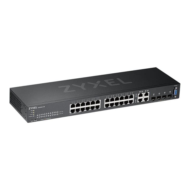 ZYXEL Switch GS2220-28 24 Port + 4x SFP/Rj45 Gigabit L2