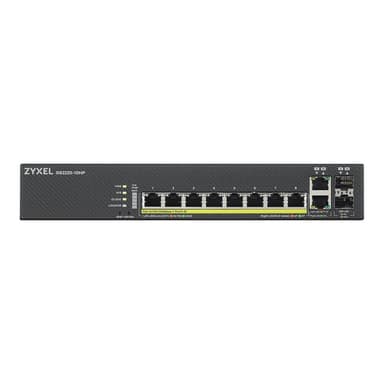 ZYXEL Switch GS2220-10HP 8Port+2xSFP/Rj45 PoE+ 180W