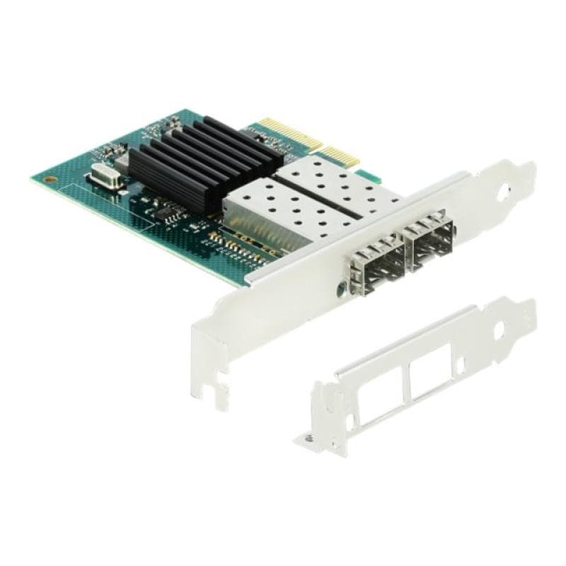 DELOCK PCI Express x4 Karte zu 2xSFP Slot Gigabit LAN