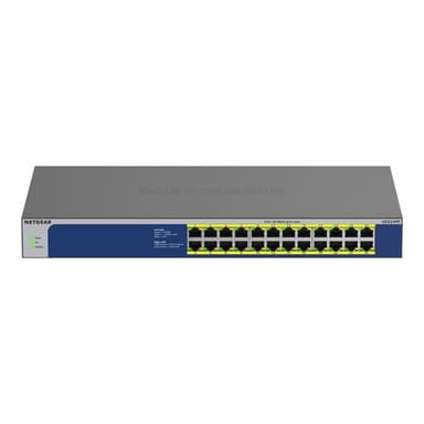 NETGEAR 24PT GIGE UNMNGED SWTCH W/ POE++