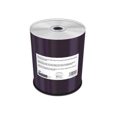 MEDIARANGE DVD+R 4.7GB 100pcs 16x silber voll bedruckbar