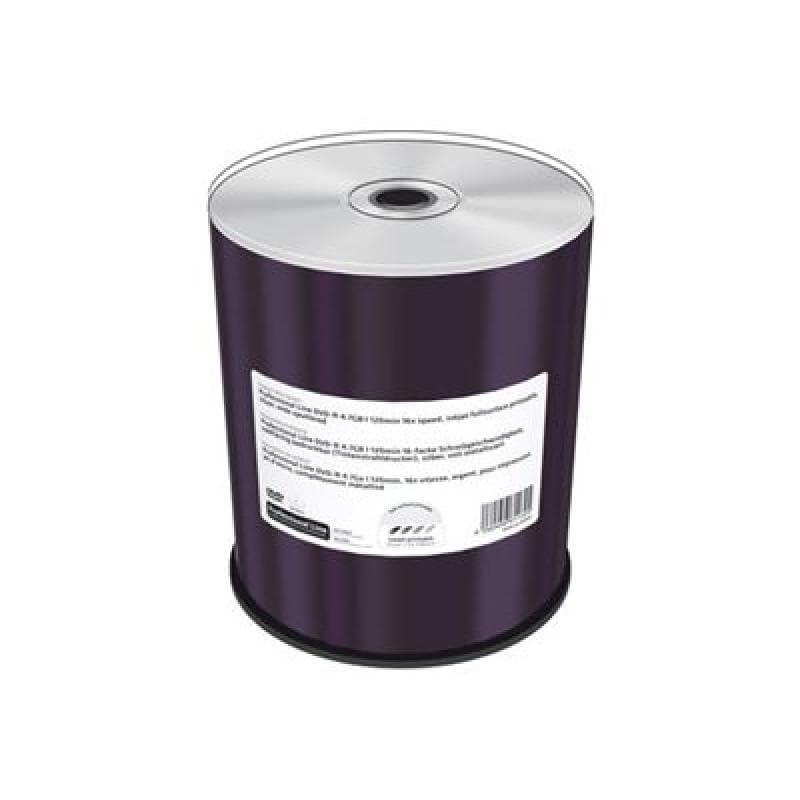 MEDIARANGE DVD+R 4.7GB 100pcs 16x silber voll bedruckbar