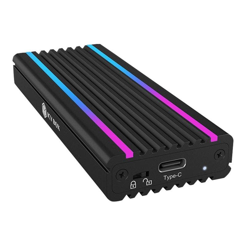ICYBOX Externes Type-C Gehäuse für M.2 NVMe SSD extern retail