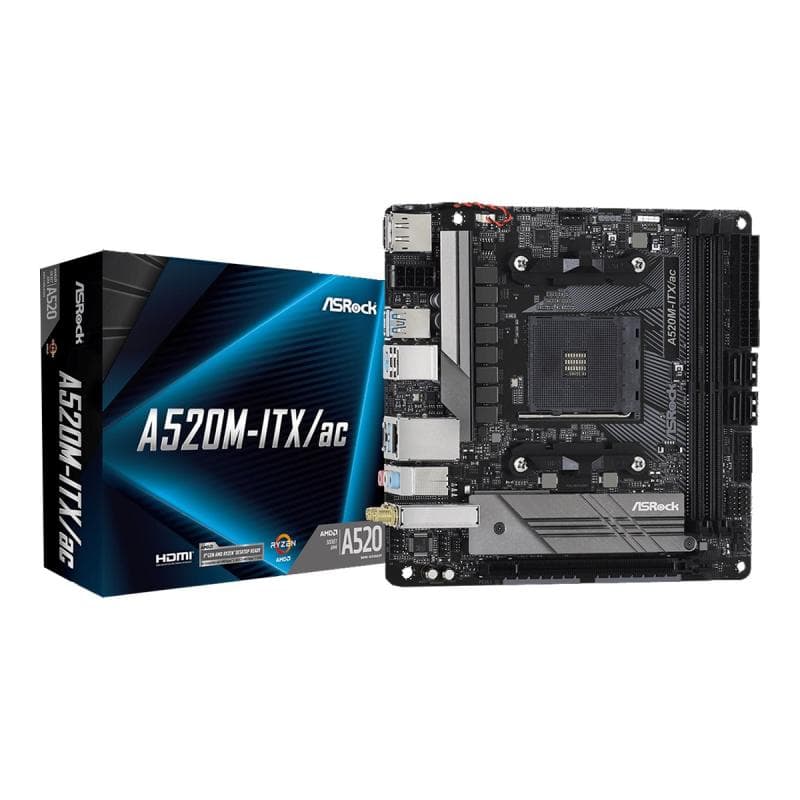 ASROCK MB ASRock A520M-ITX/AC SAM4